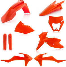 Kit Plastice Complet AC KTM EXC-EXCF Orange OEM Color 2017-2019
