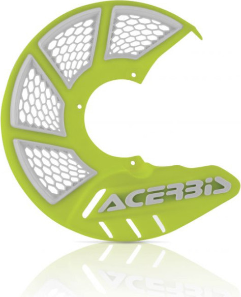 Protectie Disc Frana Fata AC X-Brake 2.0 Galben Fluo