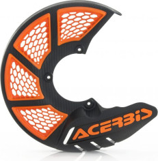 Protectie Disc Frana Fata AC X-Brake 2.0 Negru/Portocaliu