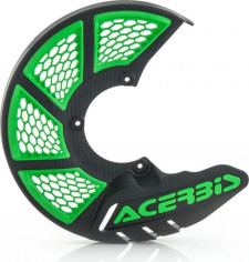 Protectie Disc Frana Fata AC X-Brake 2.0 Negru/Verde