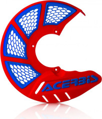 Protectie Disc Frana Fata AC X-Brake 2.0 Rosu/Albastru