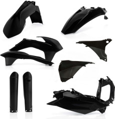 Kit Plastice AC KTM EXC/EXCF 2016 Negru Fara Placa Far