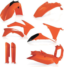 Kit Plastice AC KTM EXC/EXCF 2012-2013 Portocaliu Fara Placa Far