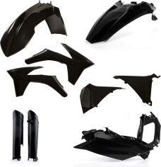 Kit Plastice AC KTM EXC/EXCF 2012-2013 Negru Fara Placa Far