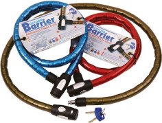 BARRIER AMOURED CABLE LOCK - BLUE