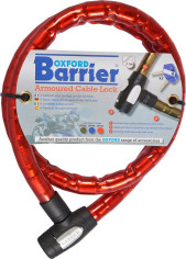 BARRIER AMOURED CABLE LOCK - RED