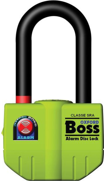 BOSS ALARM DISC LOCK (14MM) - YELLOW