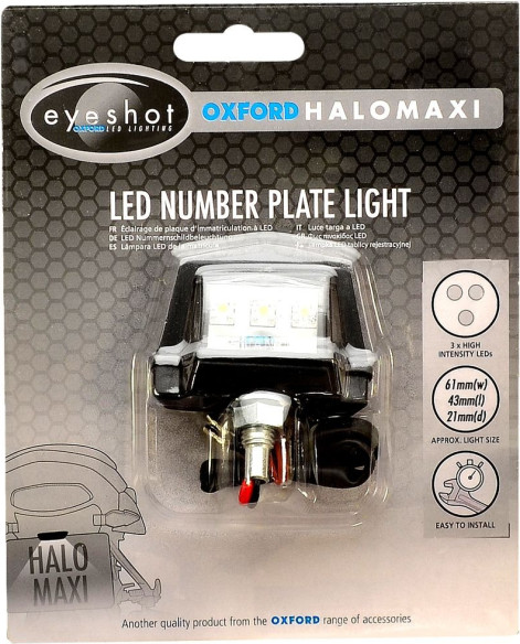 Lampa Led Numar Inmatriculare Mare
