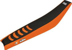 Husa Sa Double Grip 3 Black/Orange KTM 1524H