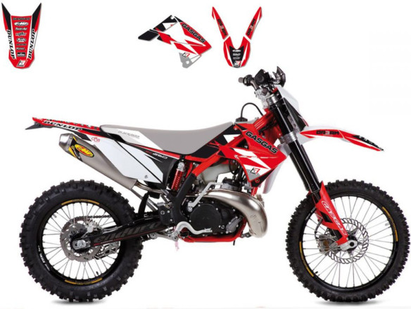 Kit Grafica Dream 3 Red/black/white 2904e Gas Gas EC 10-13'