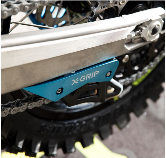 Protectie Bascula/Ghidaj Lant KTM/HSQ/Gas/Husaberg EXC(F)/TE/FE/EC(F) Blue XG-1870