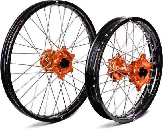 Set Roata Fata+Spate KTM/Husqvarna XG-1780-KH Black/Orange