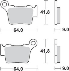 Placute Frana Racing Offroad 094411