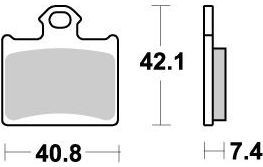 Placute Frana Nitro 096721
