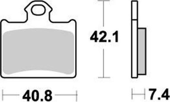 Placute Frana Nitro 096721