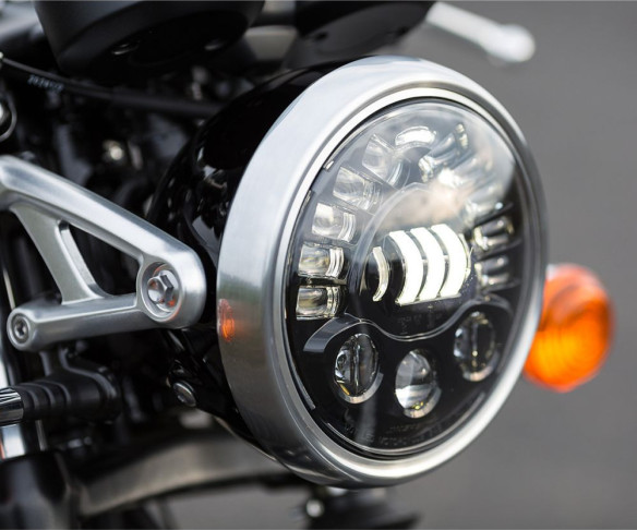 Far LED Adap2 Blk 7"