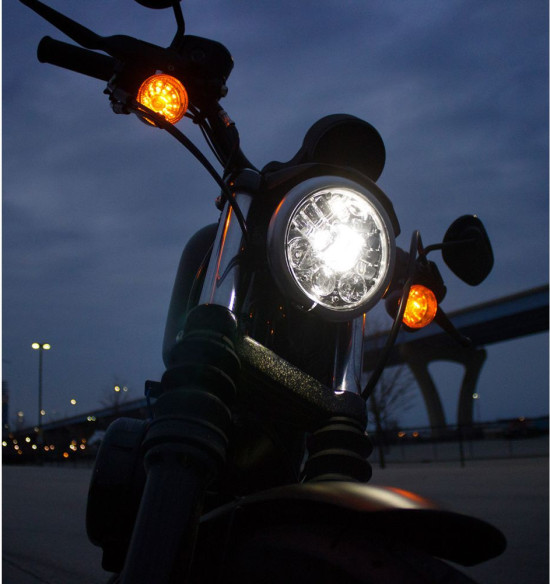 Far LED Adap2 Blk 5.75"