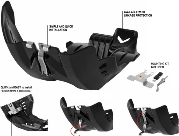 Scut Moto Cu Montaj Rapid Husqvarna FC/FE 205/350 16-19