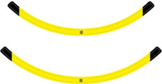 Wheel rim sticker kit Husqvarna