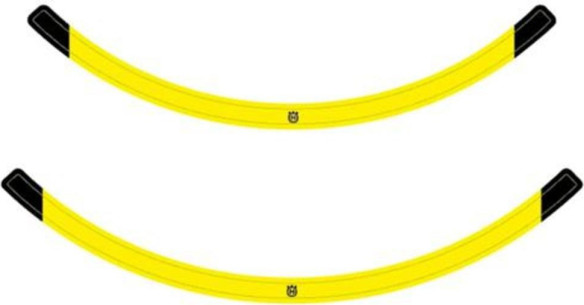 Wheel rim sticker kit Husqvarna