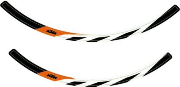 Wheel rim sticker kit KTM
