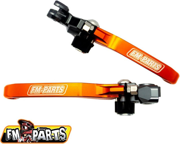 Set Manete Foldabile KTM 2008-2014 Orange