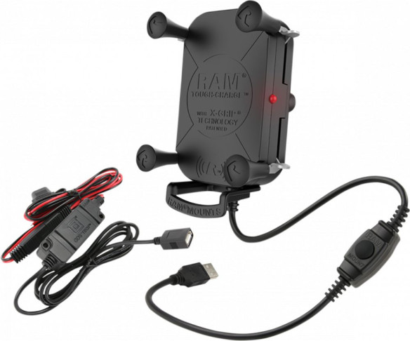 Tough-charge Suport Ghidon cu Incarcare Wireless Waterproof - Ramholun12wbv7m