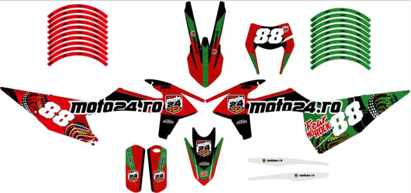 Kit Grafice KTM Moto24 Bling