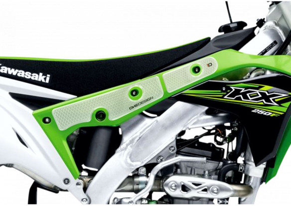 Placi Aderente Laterale Rezervor Kx450f Clr Transparent 43010672 2020