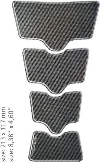 Tankpad Universal Fibra Carbon 43010499 2020