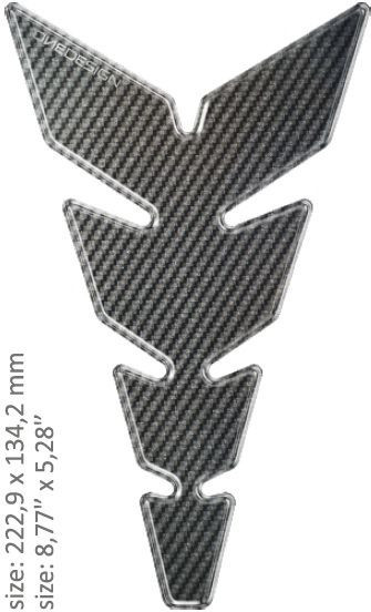 Tankpad Universal Fibra Carbon 43010567 2020