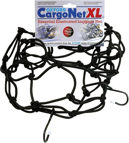PLASA BAGAJE (CARGO NET) XL 15 INCH SQUARE - BLACK
