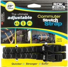 Chingi Bagaje ROK STRAPS LD 12mm ADJ BLACK REFLECTIVE