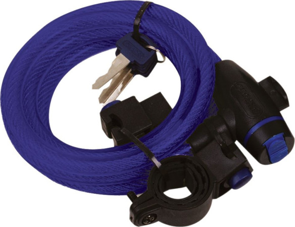 Cablu Antifurt 1.8M X 12mm - BLUE