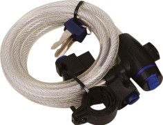 Cablu Antifurt 1.8M X 12mm - CLEAR