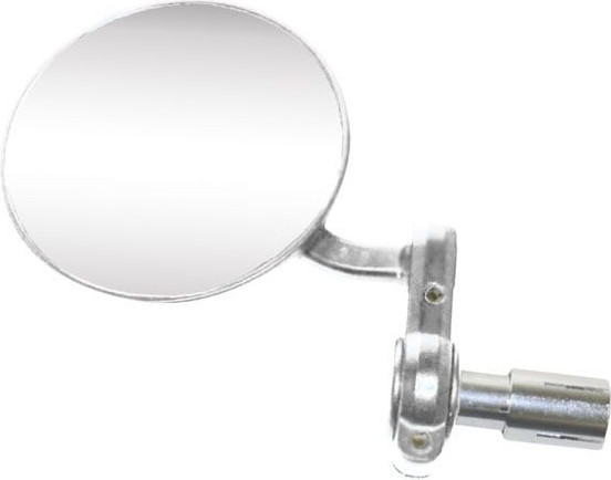 BAR END MIRRORS - SILVER - SILVER