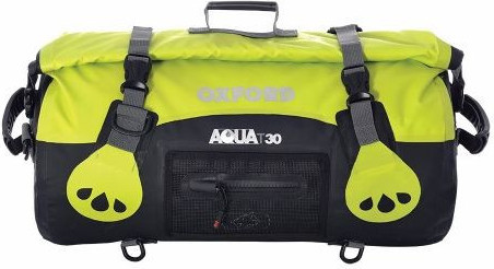 AQUA T-30 ROLL BAG - BLACK/FLUO