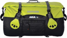 AQUA T-70 ROLL BAG - BLACK/FLUO