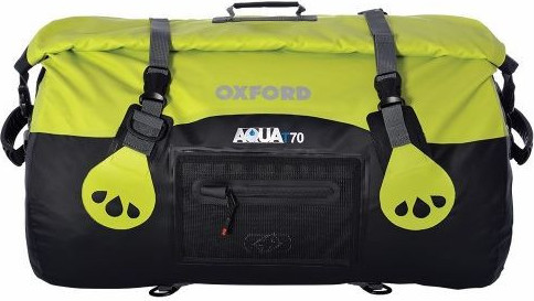 AQUA T-70 ROLL BAG - BLACK/FLUO