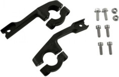 Kit Montaj Handguard ATV Uniko Vented Black/White