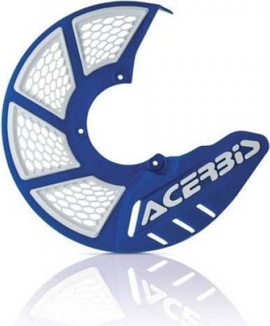 Protectie Disc Frana Fata X-Brake Vented Small Blue/White