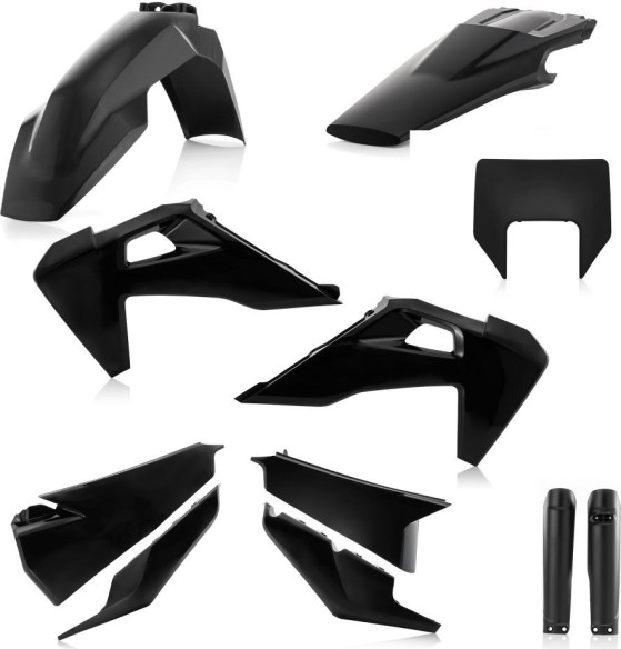 Kit Complet Plastice Husqvarna TE/FE 2020 Black
