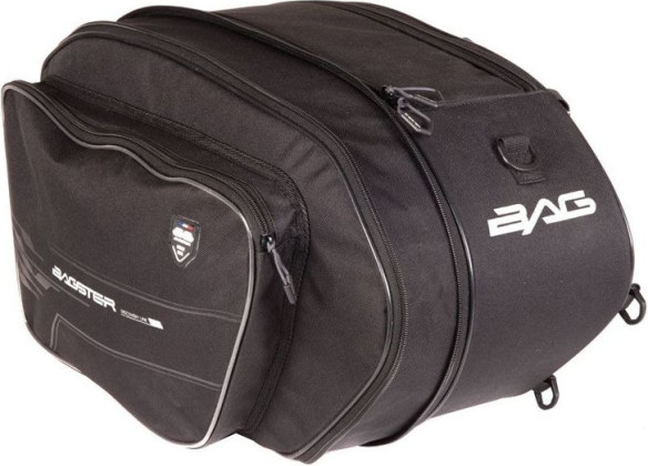Set Genti Laterale Textil Vector Negru