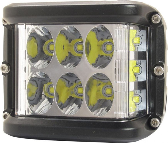 BARA LED SHARK LED DUAL SIDE SHOOTER, CREE LED, HOMOLOGATION E9, 36W