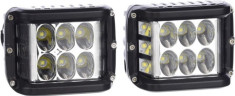 BARA LED SHARK LED SINGLE SIDE SHOOTER, CREE LED, HOMOLOGATION E9, 45W AT PAIR PACKING