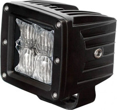 BARA LED SHARK LED WORK LIGHT, CREE LED, 16W 5D REFLECTOR