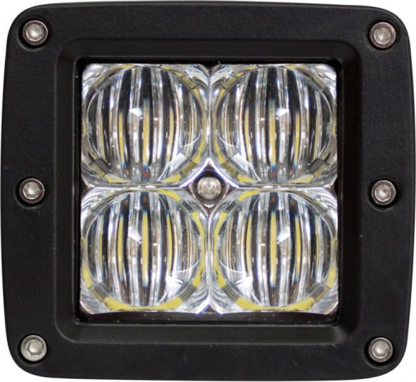 BARA LED SHARK LED WORK LIGHT, CREE LED, 16W 5D REFLECTOR