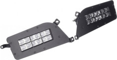 BARA LED SHARK LED HEADLIGHTS FOR POLARIS ATV, UTV WITH BACKLIGHT, 2PCS