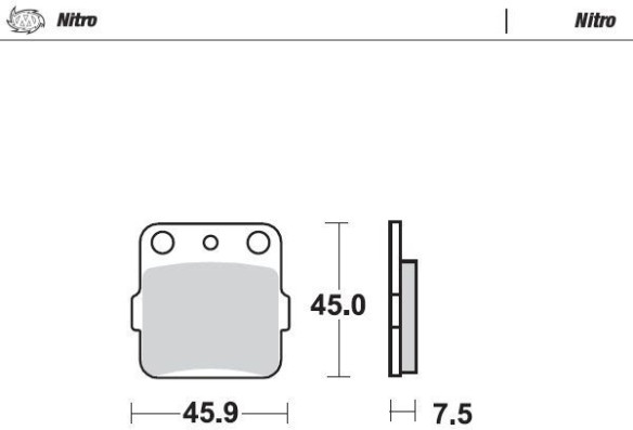 Placute Frana Nitro Atv 091421