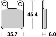 Placute Frana Nitro 090521